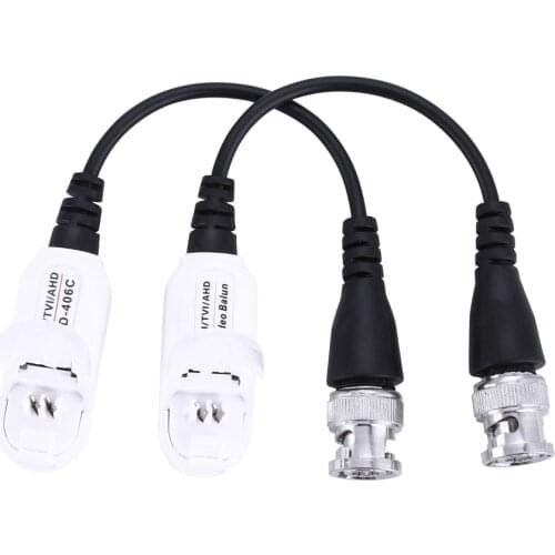 ESCAM 5pcs/lot HD 720P/1080P CVI/TVI/AHD Passive Video Balun BNC Connector To UTP Cat5/5e/6 Video Balun Passive Transceivers