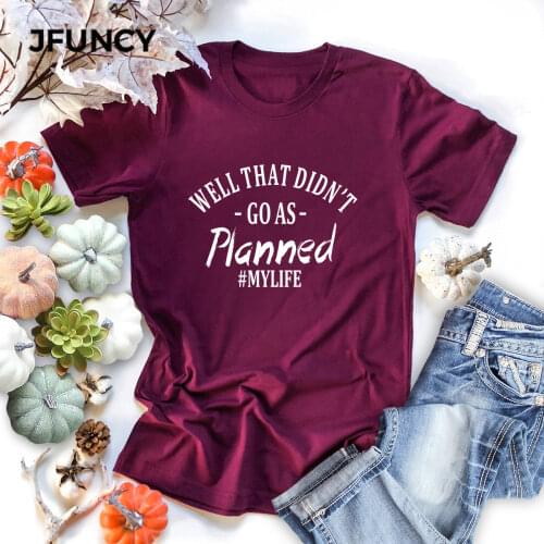 JFUNCY Plus Size S-5XL Summer Cotton T Shirt Women Short Sleeve Tops Tees Casual Slogan Letter Print Shirts Pink Women TShirt