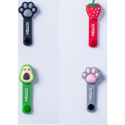 Cute Cartoon Cable Protector Data Line Cord Protector Protective Case Cable Winder Cover For iPhone Samsung USB Charging Cable