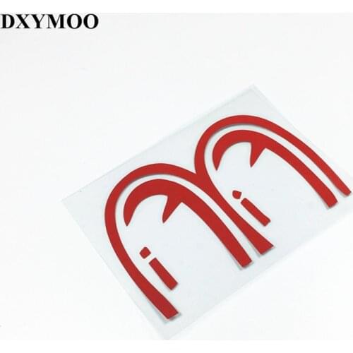 2PCS Big Eyes Car Stickers Motor Helmet Visor Bike Oil Tank Sticker Decals Reflective for SHINYA NAKANO TADAO 56