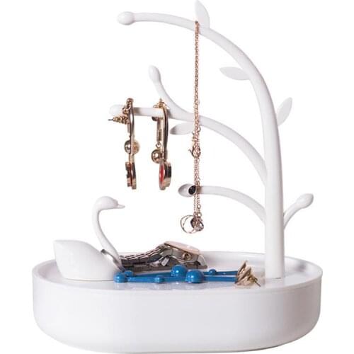 Jewelry Storage Box Home Decorations Ornaments Porch Hanging Key Frame Ring Storage Rack Necklace Earring Display Stand Gift