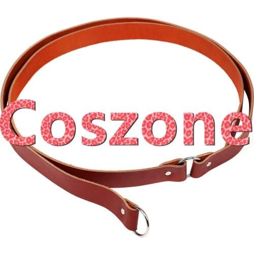 235cm Medieval Renaissance Waist Ring Belt Adult Men Viking Knight Pirate Cosplay Larp Leather Loop Buckle Cosplay Costume Props
