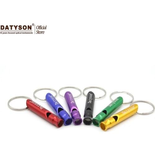 5PCS 10PCS Mini Aluminum Alloy Whistle Keyring Keychain For Outdoor Emergency Survival Safety Sport Camping Hunting Random Color