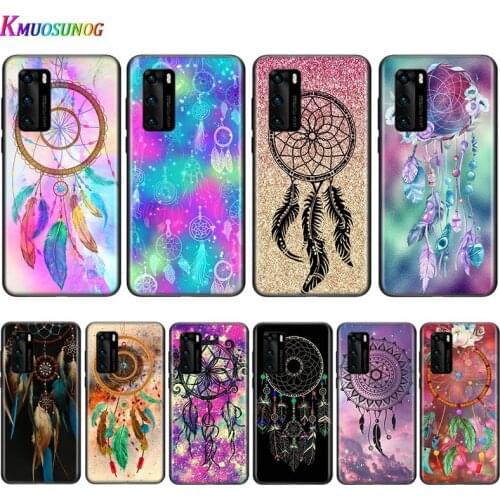 Silicone Cover Dream Catcher Mandala for Huawei P Smart Z S Plus 2020 2019 Nova 5T 5i 5 4e 4 3i 3e 3 2i Phone Case