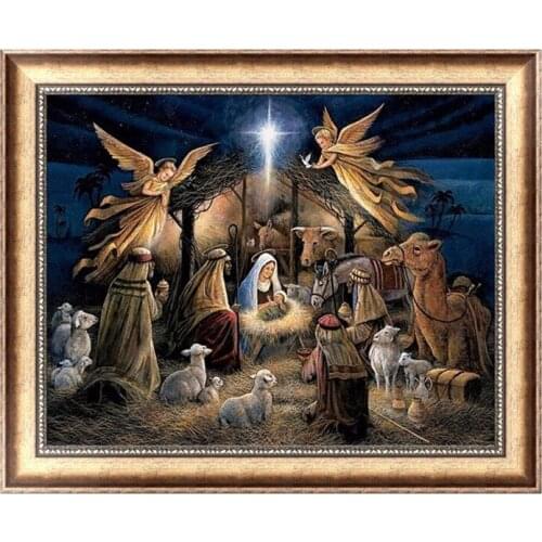 DIY 5D Diamond Painting Angels Embroidery Cross Stitch Crafts Home Decor
