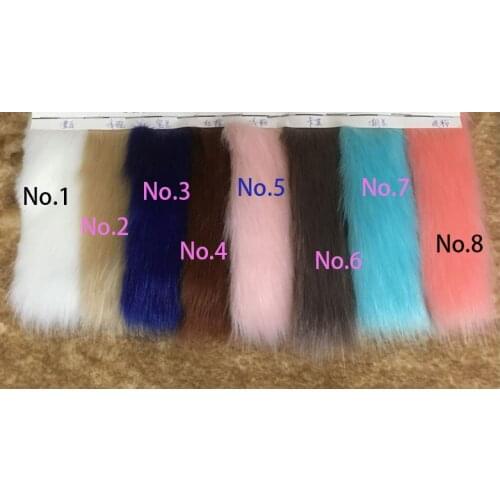 Good quality pile 3-3.5cm plush fox fur,felt cloth,faux fur fabric, Carpet Decoration Materials,160cmX45cm(half yard)/pcs