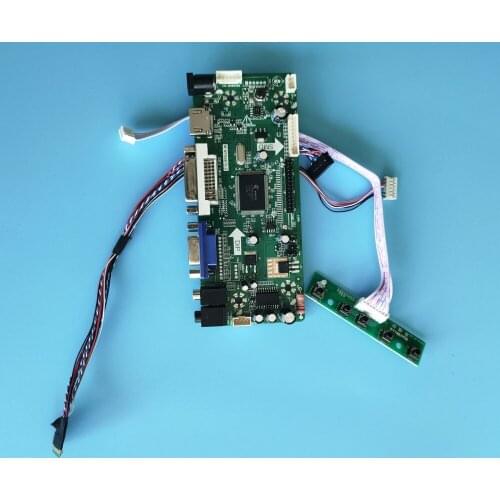 Kit for HT140WXB-501 HDMI LCD LED DIY LVDS 40pin 14" VGA DVI Panel Screen Monitor M.N68676 1366X768 Controller board