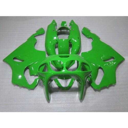 Free customize fairing kit for Kawasaki ninja ZX7R 96-00 01 02 03 green fairings set ZX7R 1996-2003 OT26