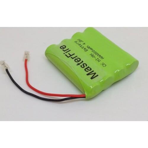 MasterFire 3PACK/LOT New Original Ni-Mh 4.8V AAA 800mAh Ni-Mh Battery Rechargeable Batteries Pack With Plugs