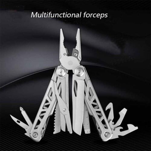 Multifunctional Pliers Outdoor Folding Knife Camping Emergency Barbecue Stainless Steel Pocket Knife Home Travel Kitchen Tool