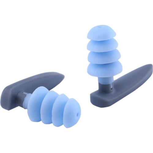 H784 soft silicone earplugs waterproof swimming preventing otitis media choking water earplugs Comfortable earplugs for swim