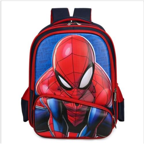 New Children School Bag Boys Girls Captain America Cartoon Kindergarten Schoolbags Kids Orthopedic Backpacks 4-13 Year
