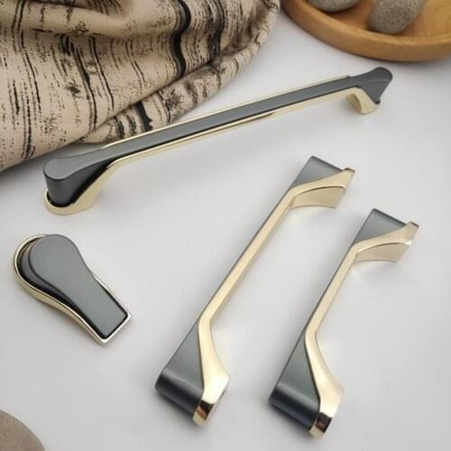 Cabinet Knob Door Pulls Anti-rust Stable Simple Cabinet Knob Wardrobe Cupboard Pull Handle for Home Furniture Accessories