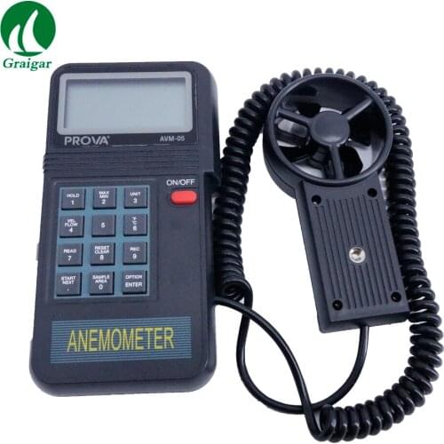 Handheld AVM-05 Digital Anemometer Digital Wind Speed Gauge Measuring Range 0.0~45.0m/s