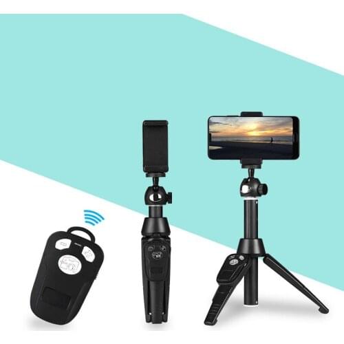 For Samsung Galaxy IPhone For 3 in 1 Handheld Bluetooth Tripod Monopod Selfie Stick Bracket