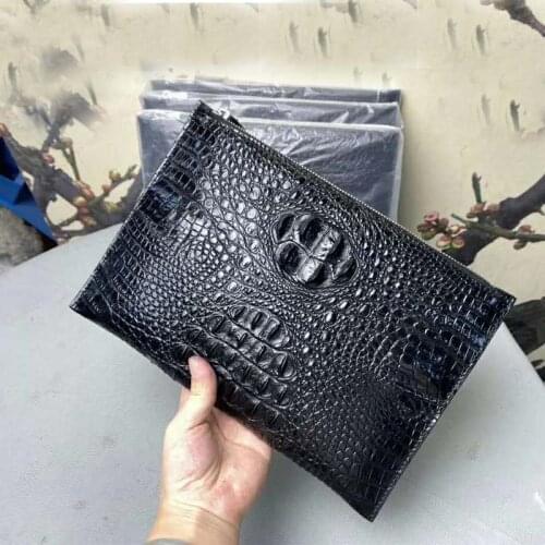 Xinepiju new arrival men clutch bag crocodile bag rocodileleather bag men bag fashion leisure