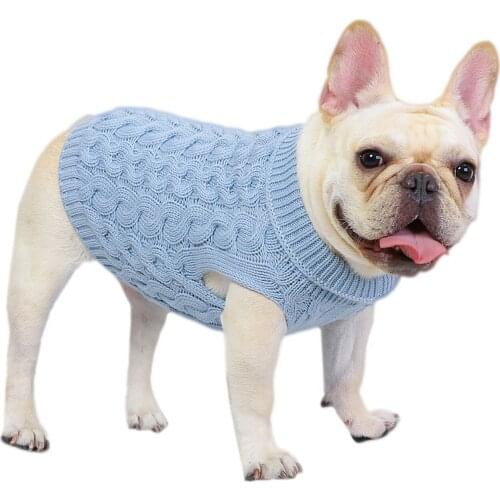 Pet Sweaters Knitted Warm Sweater Winter Cold Weather Knit Vest For Puppy Small Dogs Dog Figure Four-Legged Reflective Raincoat