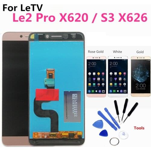 Le2 X527 X520 X522 LCD For LeTV LeEco Le 2 Display LCD Touch Screen for LeEco S3 X626 LCD Display Le 2 Pro X620 X526
