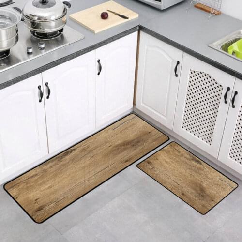 2pcs/set Absorbent Bedroom Home Floor Mat Living Room Kitchen Carpet Set Baby Room Bath Area Rug 40x60cm and 40x120cm