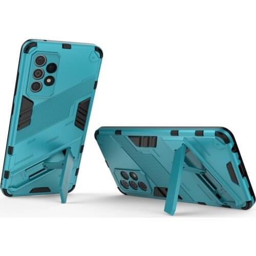 Bracket Holder Phone Case for Samsung galaxy s21 plus ultra 5G M31 M51 A22 A82 F52 M12 Armor Shockproof Protective Back Cover