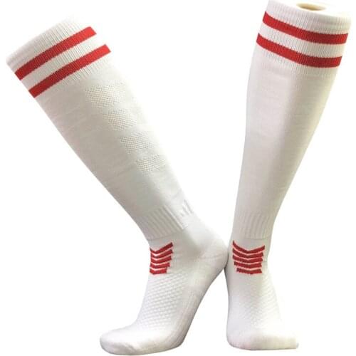 Breathable Mens Soccer Socks Women Knee Long Running Basketball Towel Socks Bike Volleyball Thickening Non-slip Socks Stockings