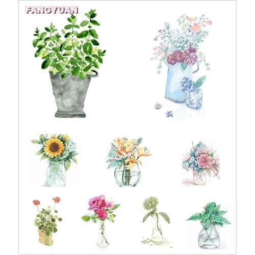 FANGYUAN Painting Flowers By Numbers