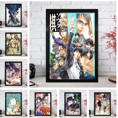 Fujiwara Sai Classic Japanese Anime Hikaru No Go Art Home Wall Decor Picture Kids Room Living Quality Canvas Painting Poster