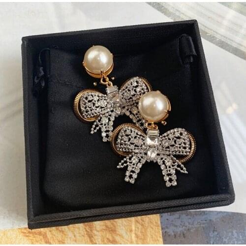 Hot new arrival famous brand jewelry butterfly earrings Non Pierced mm Earrings Ear Clip on Earrings for women