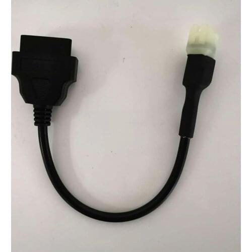 1 Pc For Honda Motorcycle OBD2 To 4 Pin Diagnostic Adapter Cable Motorcycle Fault Detection Parts Fit For Honda Motorbikes