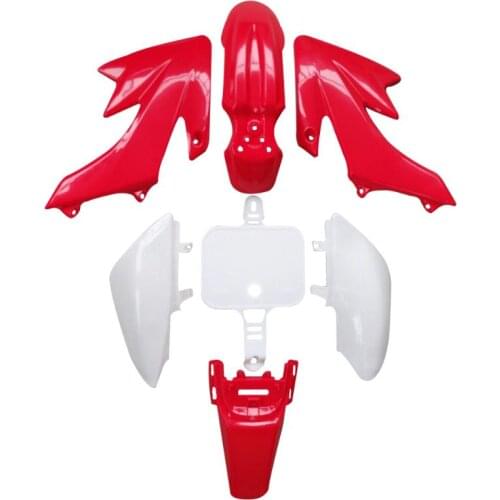 7Pcs Plastic Cover Fairing Kit for Honda CRF XR 50 CRF 125cc SSR PRO Pit Dirt Bike Fender Racing Motorcycle Flying Eagle Styling