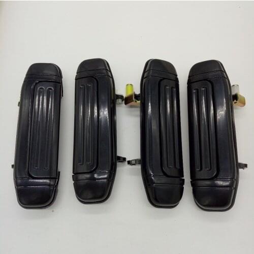 SKTOO un conjunto/4 piezas de la manija de la puerta chapado para Mitsubishi Montero Pajero V46 V31 V32 V33 6470 de 6473 A 2030