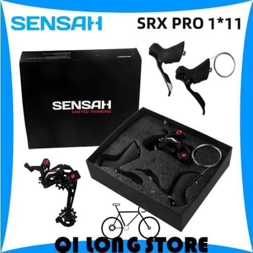 SENSAH transmission kit SRX PRO manual Variable speed rear dial 11 speed disc brake single disc road aluminum alloy transmission