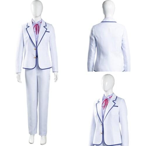 Yashahime Princess Half Demon Higurashi Towa Cosplay Costume Uniform Coat Pants Outfits Halloween Carnival Suit