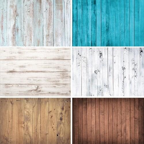 Laeacco Gray Hardwood Planks Texture Cake Food Portrait Photography Backdrops Photographic Backgrounds Photocall Photo Studio