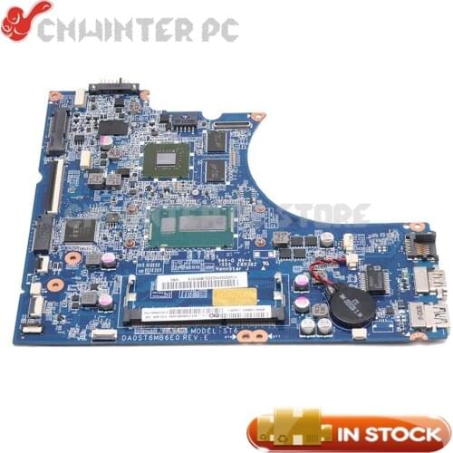 NOKOTION DA0ST6MB6E0 MAIN BOARD For Lenovo FLEX 14 Laptop motherboard 14 inch SR170 I5-4200U CPU GT 720M graphics