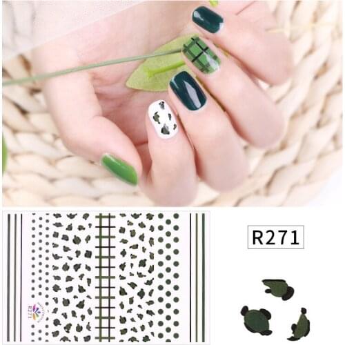 Flowers Smiley Nail Stickers and Decals Cartoon Summer Daisy Anime Polish Nail Foil Set Stickers on Nails Art Manicure Design
