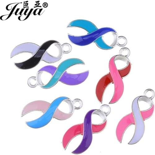 Wholesale 5pcs 24x11mm Metal Unlimited 8 Charms Pendant for Women Bracelet Necklace Earring Jewelry Making Supplies DIY Handmade