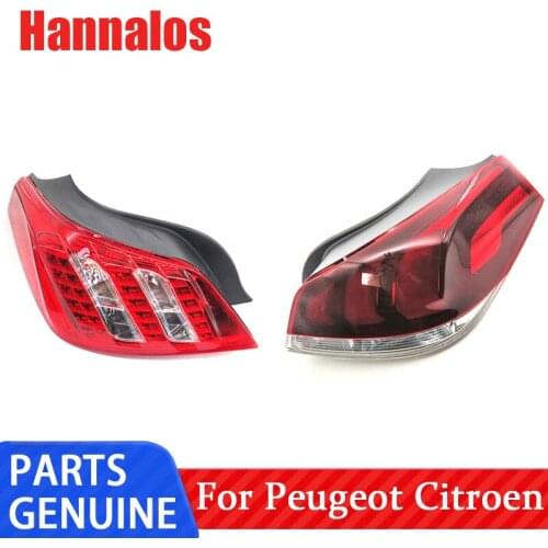 Suitable for Peugeot 508 taillight assembly, old logo 508 rear taillight, rear headlight, original authentic taillight cover