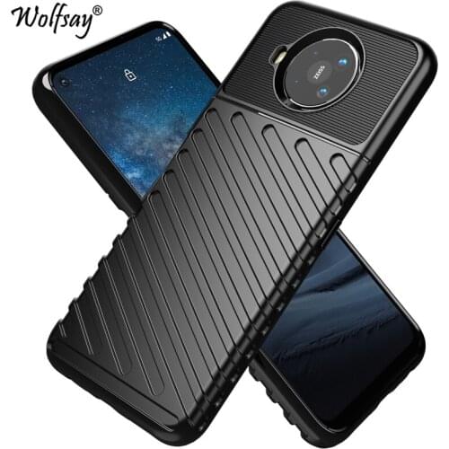 Rugged Fiber Shield Cover For Nokia 8V 5G UW Case Anti-knock Full Cover Case For Nokia 8V 5G UW Case For Nokia 8V 5G UW 6.81"