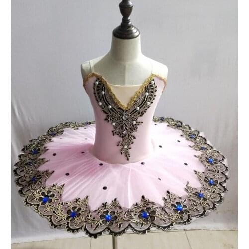 Professional Ballet Tutu Girls Ballet Dancing Dress Swan Lake Tutus Costumes Child Kid Ballerina Dress Ballroom Dance Dress Girl