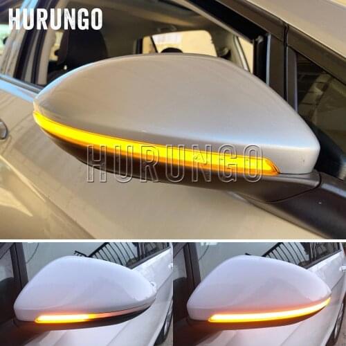 LED Dynamic Turn Signal Light For Volkswagen VW Golf MK7 7 GTI R GTD 2013 2015 2016 2018 Flowing Water Blinker Flashing Light