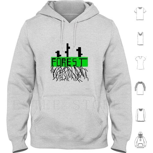 Dark Death Of Nature Hoodies Forest Tree Green Nature Animals Plants Bear Lion Cat Safari Jungle Wolf Dog Natural