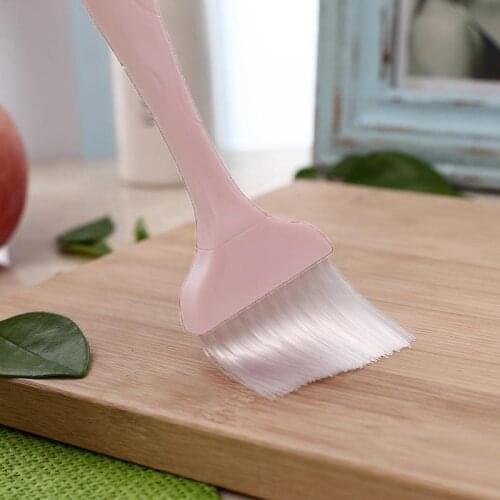 1PCS Basting Brush Heat-resistant Soft Nylon Bristle Baking Oil Brush Grilling Brush Barbecue Brush Home Kitchen Cookware Tools