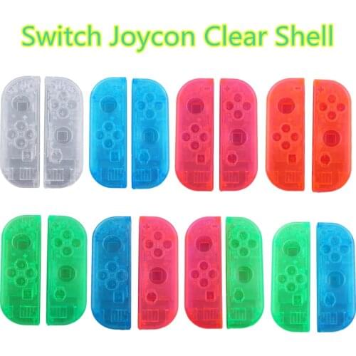 10set Plastic Case for Nintend Switch NS Joy Con Replacement Housing Shell Cover for NX JoyCons Controller shell Case