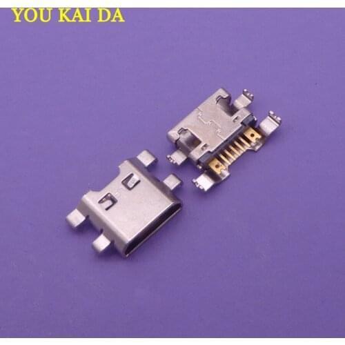 50pcs micro mini usb jack socket Charge Connector for LG K4 M160 K8 M200N K520,X Cam K580,X Power K220DS/2 Screen K500N K500DS