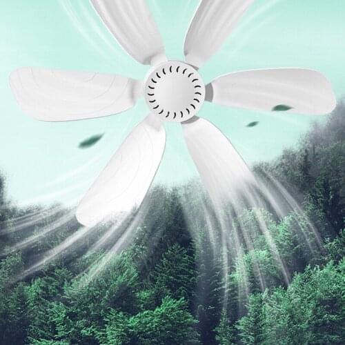 6 Leaves 220V Silent Household Dormitory Bed Hanging Fan 8W Electric Ceiling Fan