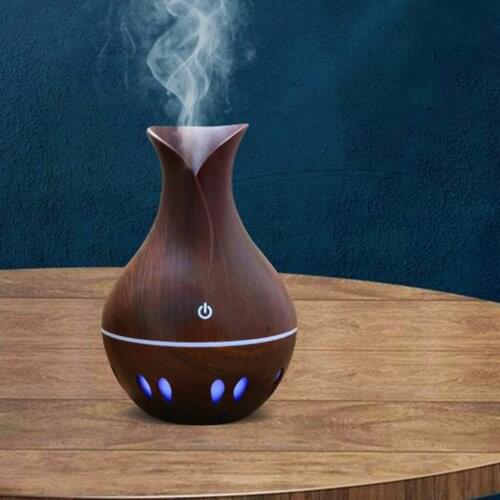 Aromatherapy Diffuser Air Humidifier 7 Color Led Light for Home Spa Bedroom