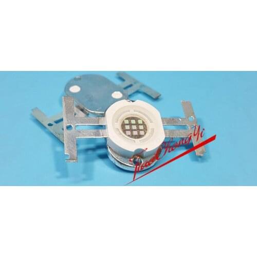 10W Round High Power LED UV Light Chip 365-370nm 1050mA Ultra Violet LAMP New