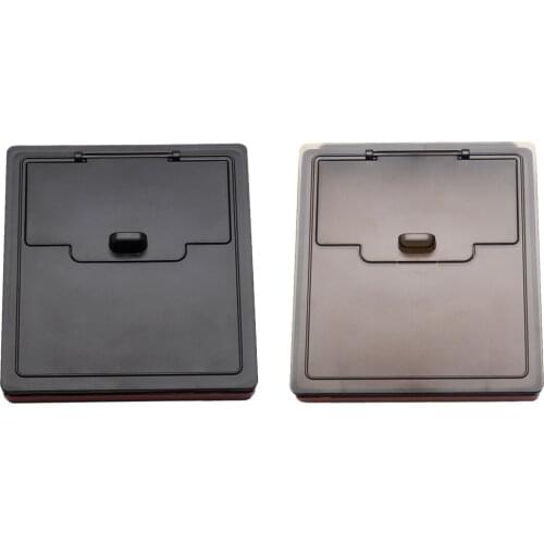 Frosted ABS Center Console Tray Armrest Storage Box for Tesla Model 3/ Y