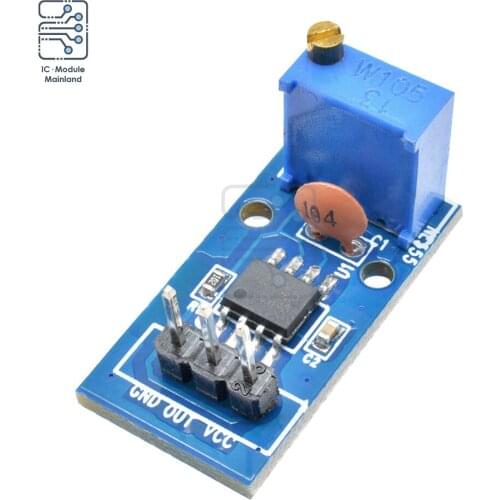 5V 12V NE555 Adjustable Resistance Frequency Pulse Generator Module Single Channel Output Board For Arduino Smart Car 29x12mm